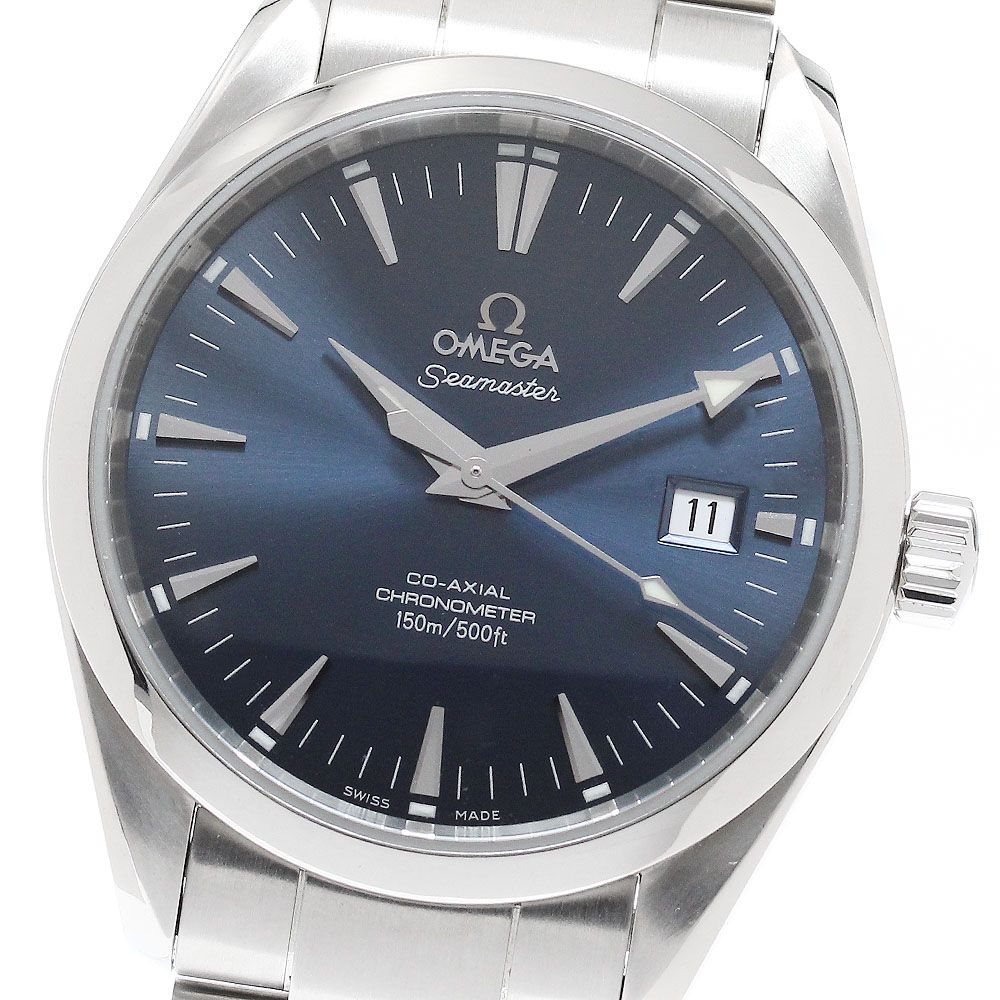 オメガ OMEGA 2503.80 シーマスター アクアテラ デイト 自動巻き メンズ 良品 _966529
