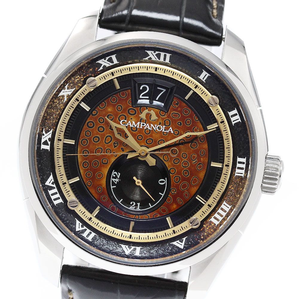 シチズン CITIZEN NZ0001-04E カンパノラ カンパノラ20周年記念モデル 彪目金 限定80本 自動巻き メンズ 箱・保証書付き_966199 シチズン CITIZEN NZ0001-04E カンパノラ カンパノラ20周年記念モデル