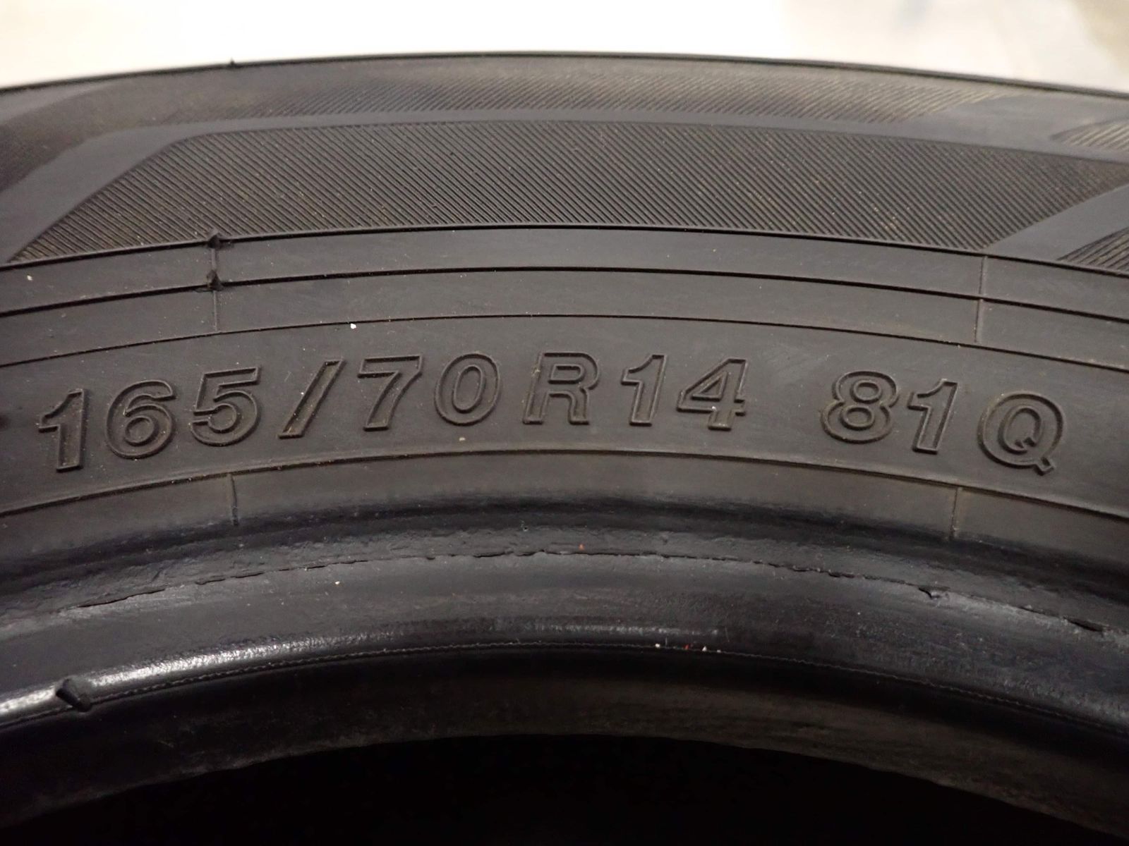 冬4本SET 会社宛 送料無料 165/70R14 81Q ヨコハマ アイスガード IG60