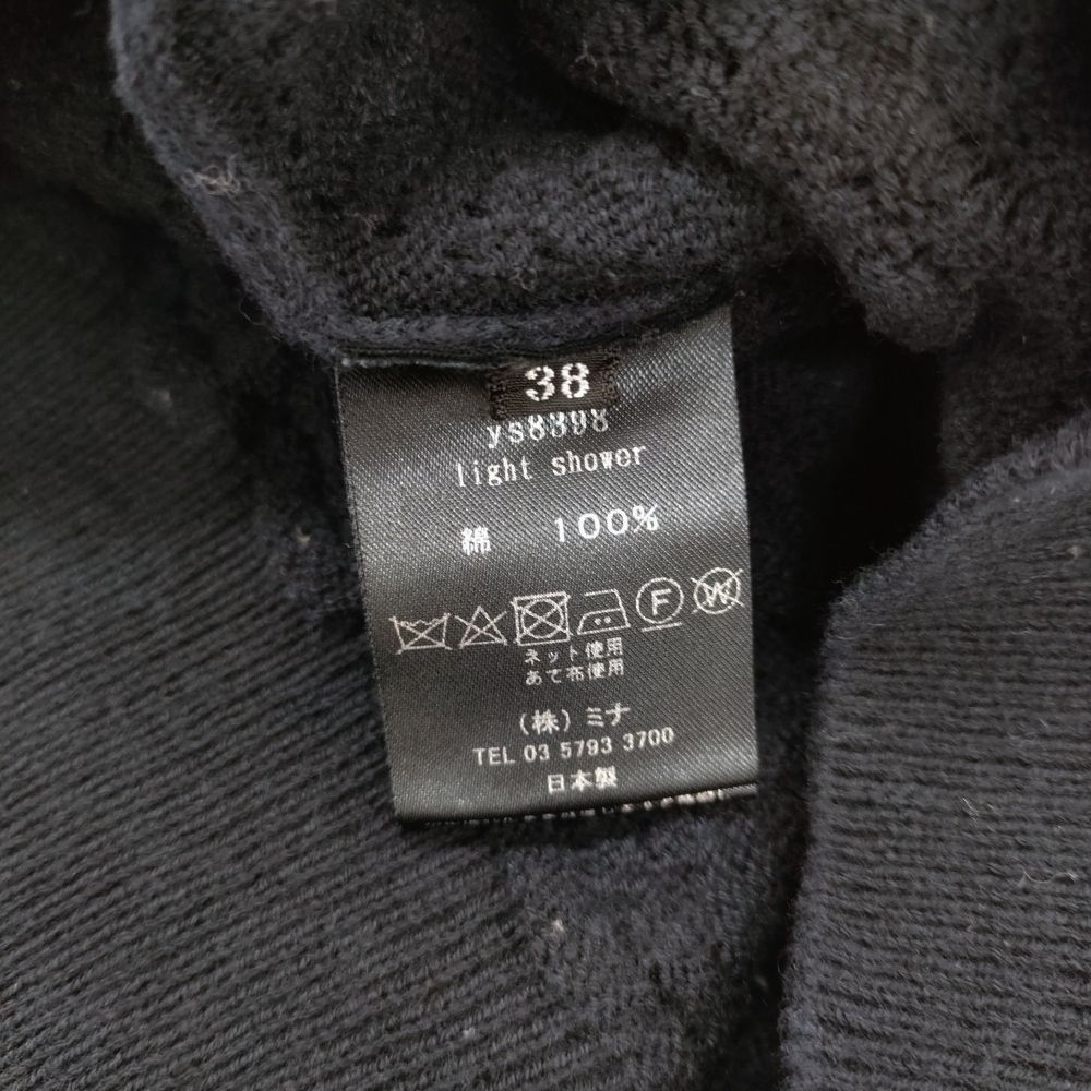 mina perhonen light shower ys8398 サイズ38 コットン クルーネック