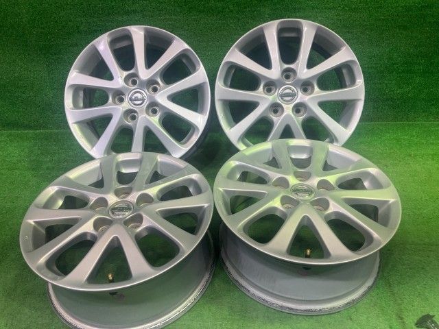 日産 NISSAN 純正 ラフェスタ ハイウェイスター CWEAWN ホイール アルミ シルバー 16インチ 6.5J 5穴 4本 114.3 +52.5 40300-HA00C