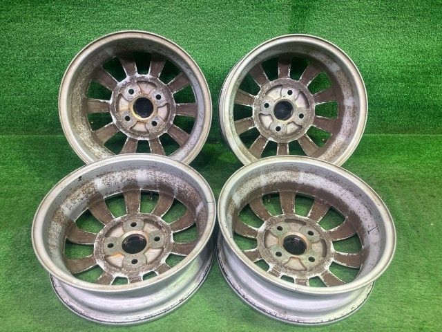 スズキ SUZUKI 純正 ラパン HE21S ホイール アルミ ポリッシュ 13