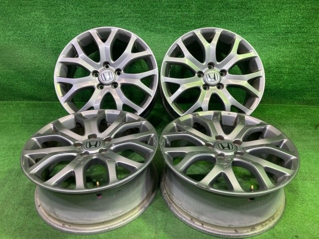 ホンダ HONDA 純正 オデッセイ RB4 ホイール アルミ ガンメタ 18インチ 7J 5穴 4本 114.3 +55 42700-SLE-J91