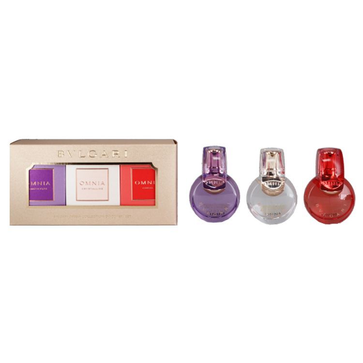 ブルガリ オムニア ギフトコレクション 15ml×3 香水 フレグランス OMNIA WOMENS GIFT COLLECTION BVLGARI 新品 未使用