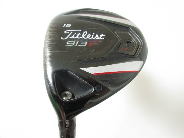 中古 レフティ タイトリスト 913F フェアウェイウッド 15度 Titleist ROMBAX55 SR 左用 ゴルフクラブ