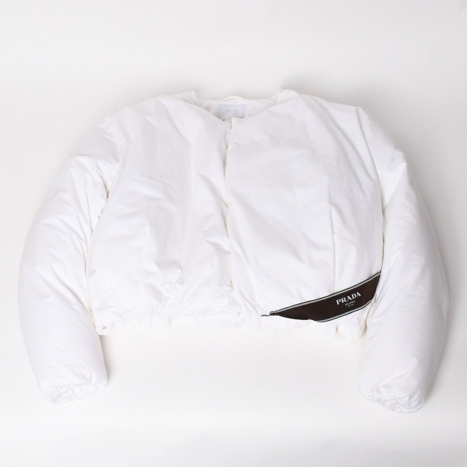 PRADA プラダ 23AW クロップド コットンダウンブルゾン SGC376