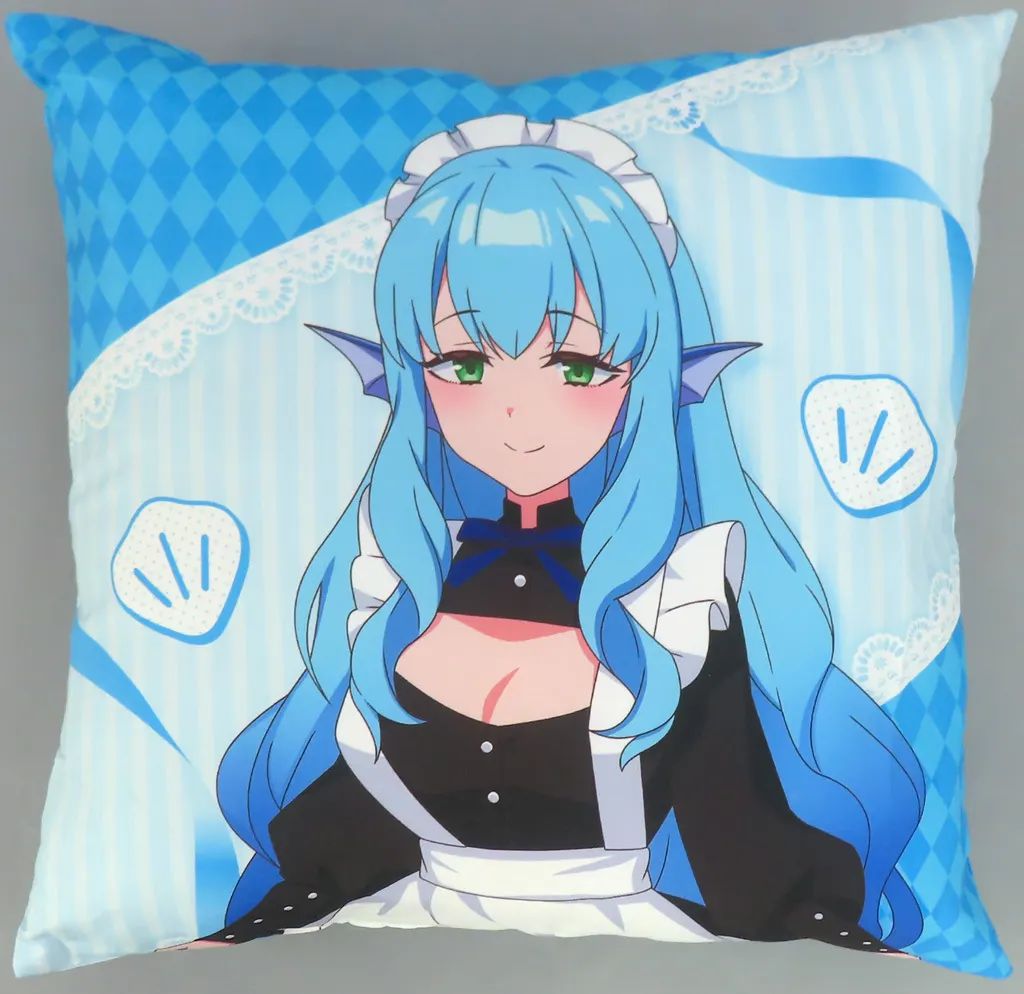 中古】クッション・本体 水月鏡花(メイド) スクエアクッション 「人外