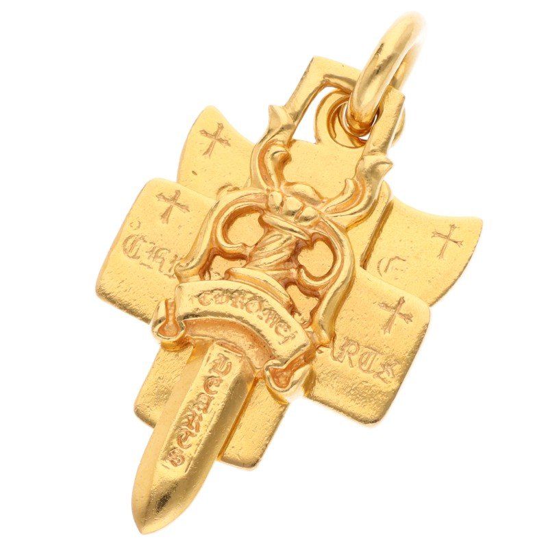 クロムハーツ 22K 3TRINKETS/22Kスリートリンケッツ ゴールド