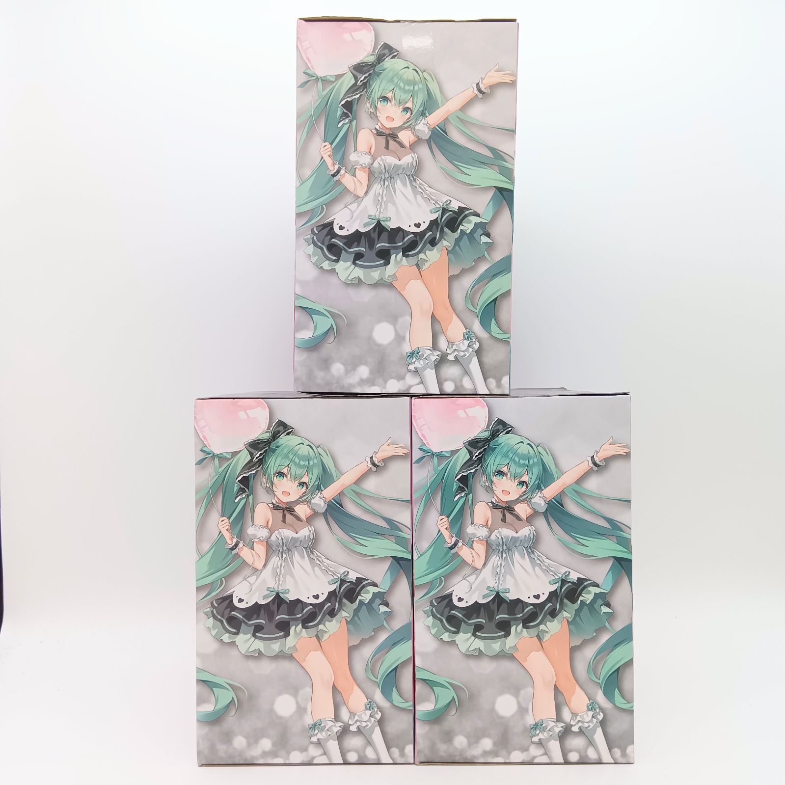未開封】初音ミク フィギュア 3体セット まとめ売り タイトー