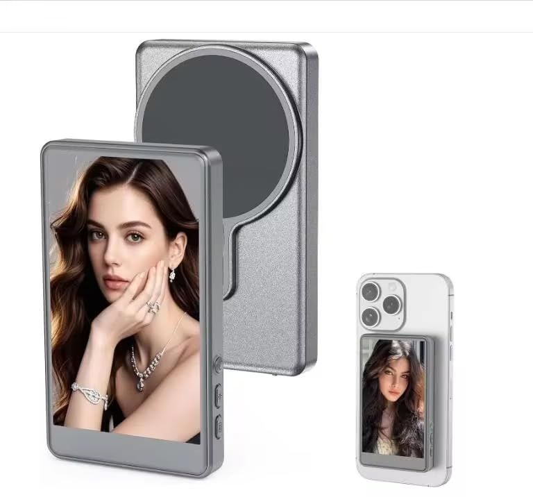 新品 zmart 携帯電話 磁気投影装置 リアハイビジョン セルフ撮影 投影 セルフィースクリーン 自撮りモニター マグネット式 セルフィー補助スクリーン スマホ 自撮り 背面スクリーン 6,431円