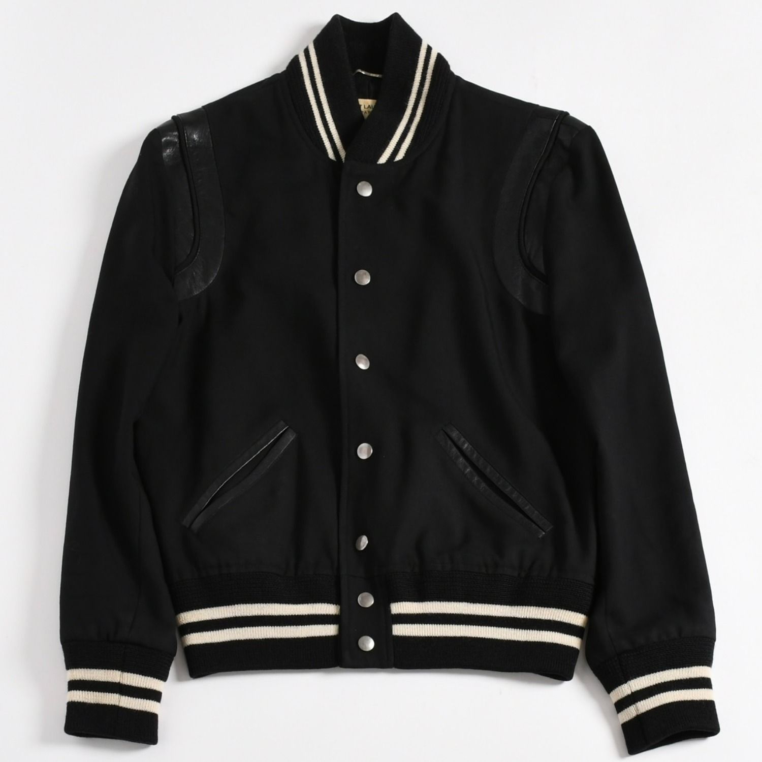 SAINT LAURENT PARIS サンローランパリ テディジャケット ウール