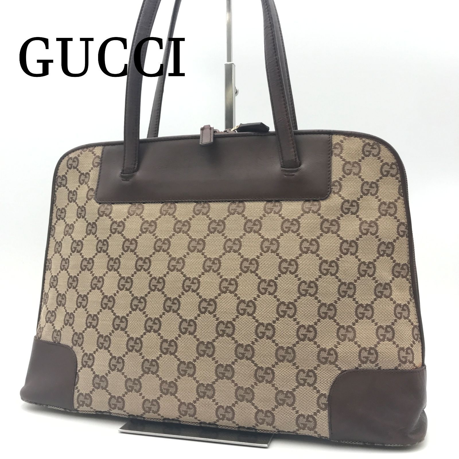GUCCI グッチ ショルダーバッグ トートバッグ 肩掛け GGキャンバス