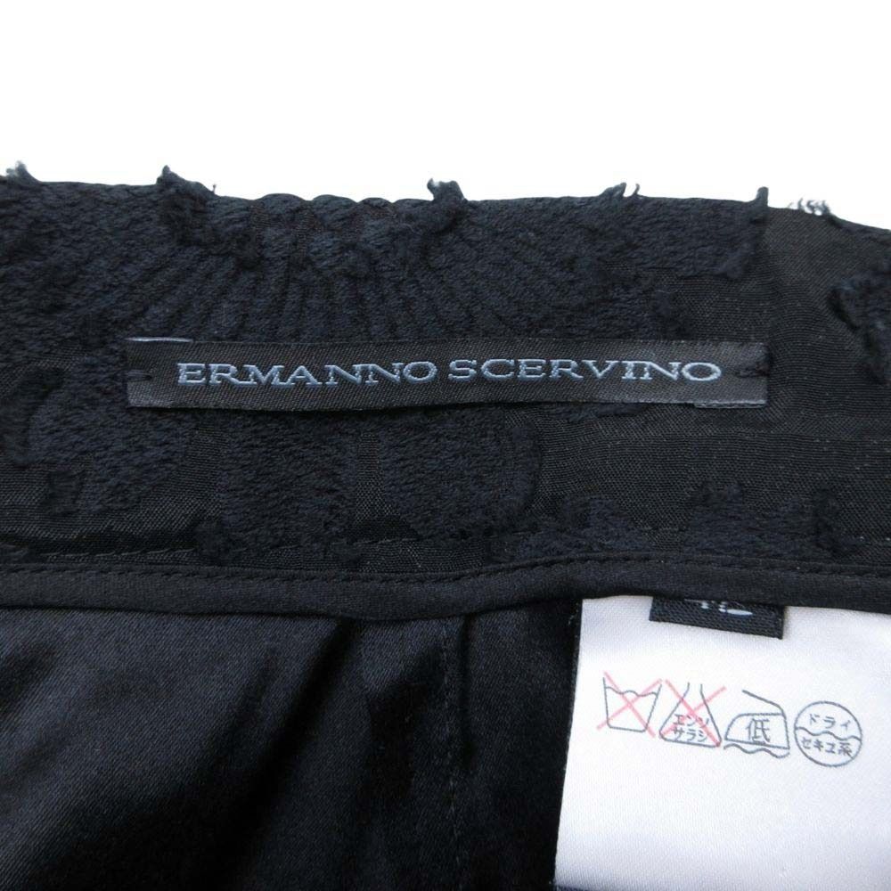 美品 ERMANNO SCERVINO エルマンノ シェルヴィーノ フラワーレース