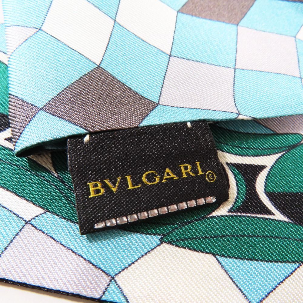 未使用 BVLGARI ブルガリ セルペンティ シェリー スカーフ リボン