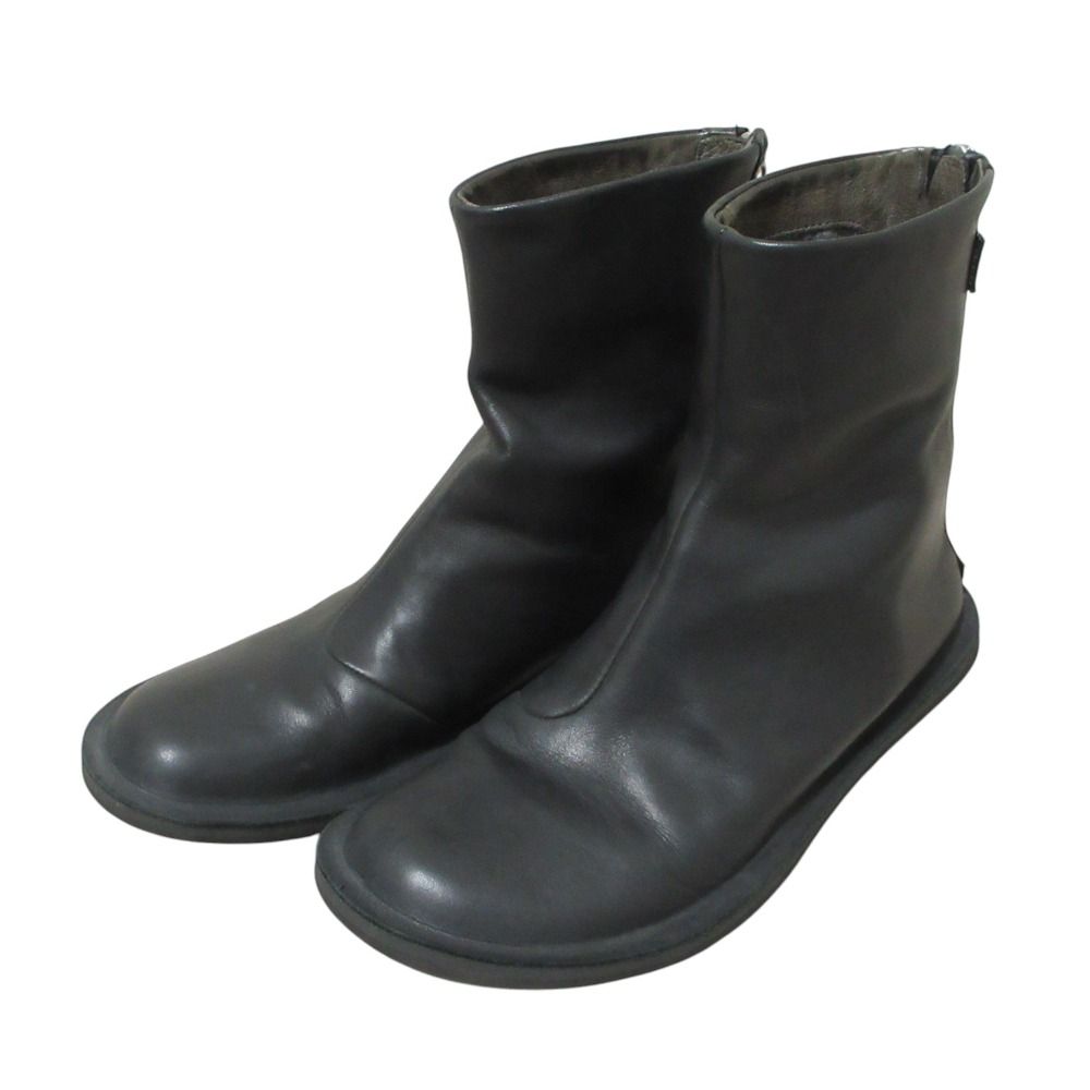 良品 CAMPER カンペール BEETLE GORE-TEX レザー ハーフブーツ 37 約23.5cm ブラック レディース 古着 中古 USED