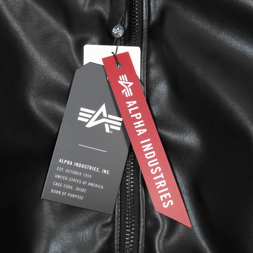 未使用 ALPHA INDUSTRIES アルファインダストリーズ フェイク シングル