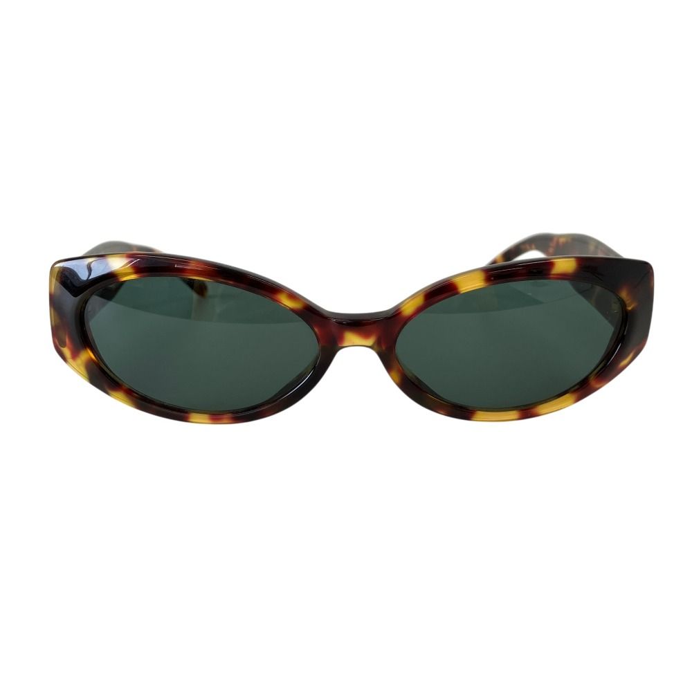 良品 GUCCI グッチ ヴィンテージ インターロッキングG べっ甲柄 セルフレーム オーバル サングラス アイウェア GG2196/S ハバナ メンズ レディース 古着 中古 USED