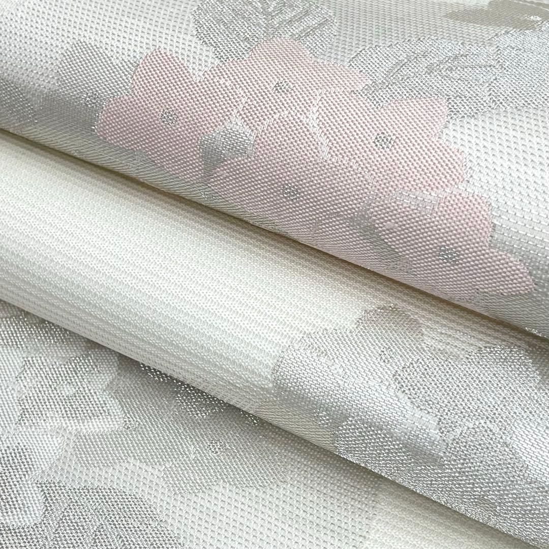 着物と帯 時流】SN26548◇正絹 九寸夏名古屋帯◇紫陽花 白 美品 - メルカリ