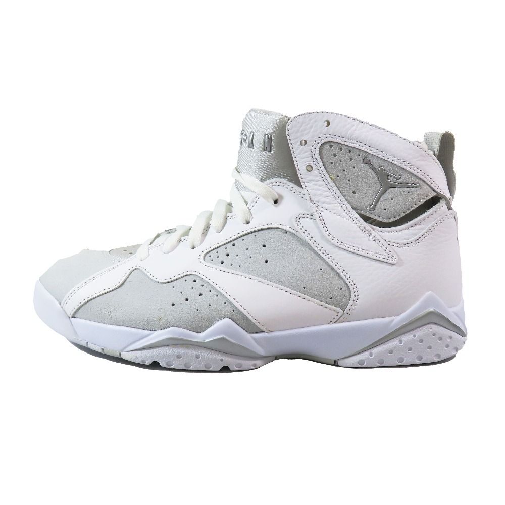 美品 NIKE Air Jordan 7 Retro Pure Platinum エア ジョーダン 7 レトロ スニーカー 304775-120 靴 シューズ 27.5cm ホワイト メンズ 古着 中古 USED