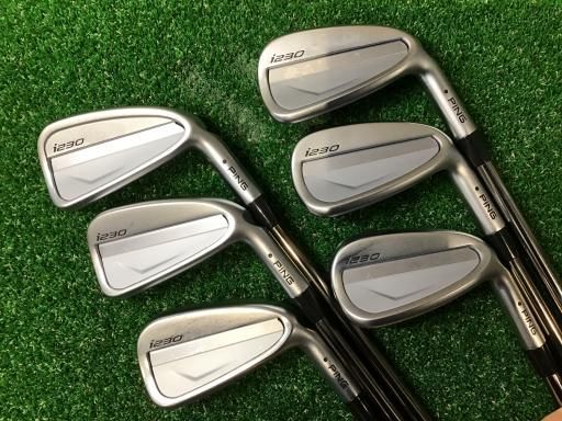 【中古】 ピン i230 6S アイアンセット IR PING TOUR 2.0 CHROME I (フレックスS) メンズ 男性用 右利き 右用 Cランク ゴルフクラブ