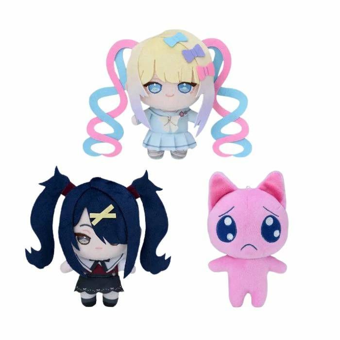 アニメ「NEEDY GIRL OVERDOSE」 ミニぬいぐるみVol.1 全3種コンプリートセット