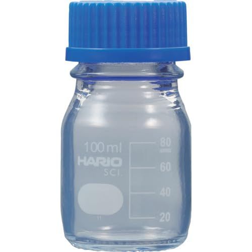 新品 ハリオ(Hario) コーティングねじ口瓶 100mL NBOC-100-SCI