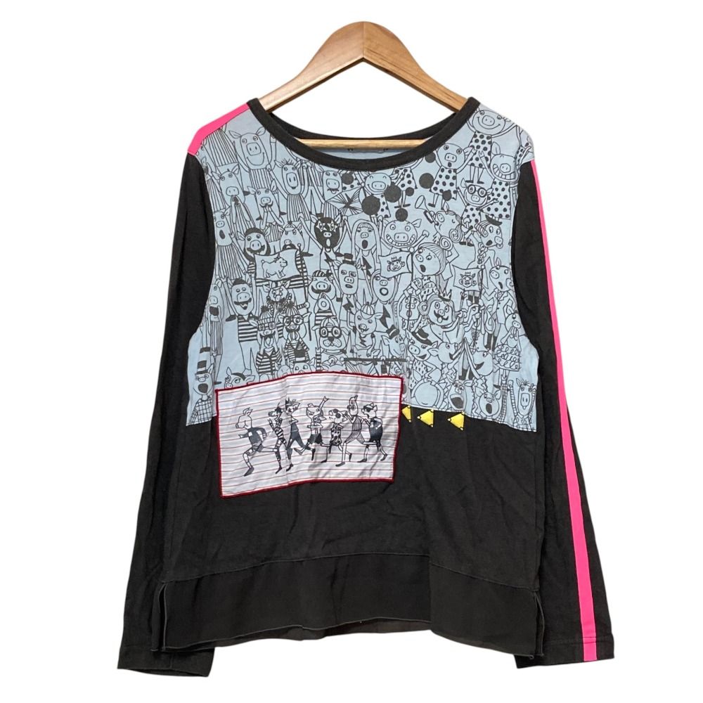 良品 OLLEBOREBLA オレボレブラ アルベロベロ ぶたさん プリント