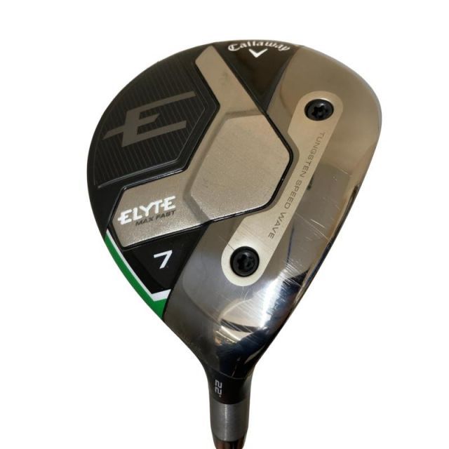 【中古】 キャロウェイ ELYTE MAX FAST 7W フェアウェイウッド FW LIN-Q GREEN 40 for CW(ELYTE FW) (フレックスSR) メンズ 男性用 右利き 右用 Cランク ゴルフクラブ