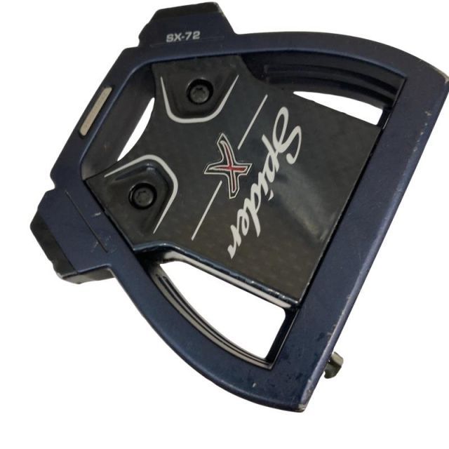 【中古】 テーラーメイド Spider X BLUE/WHITE シングルベンド 34インチ パター PT スチール(ブラック) (フレックスその他) メンズ 男性用 右利き 右用 Dランク ゴルフクラブ