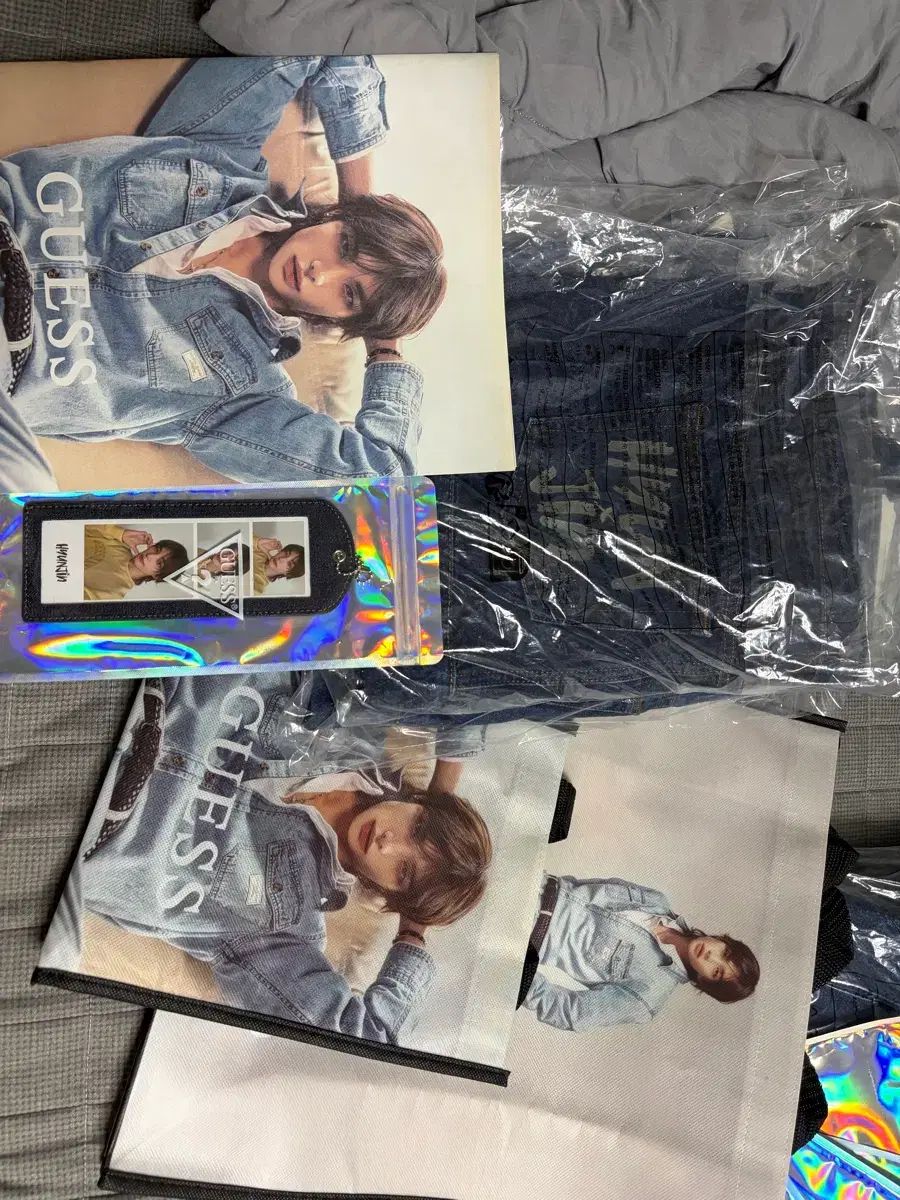 Stray Kids(ストレイキッズ・スキズ・SKZ) ヒョンジン(HYUNJIN) 刻印 ヒョンジン デニムバッグ 11,789円
