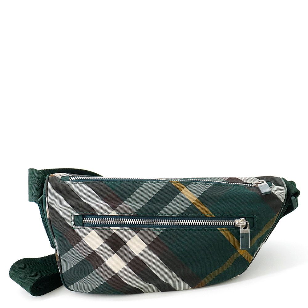 バーバリー ショルダーバッグ チェック ナイロン BURBERRY ボディバッグ