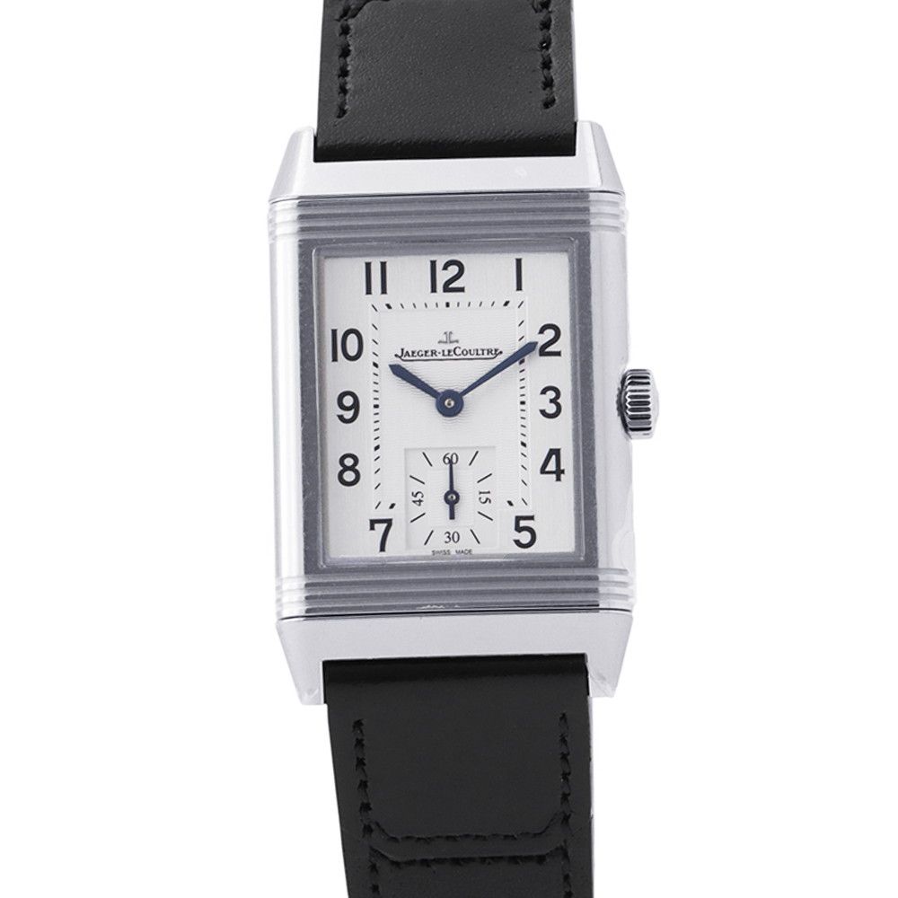 ジャガールクルト レベルソ クラシック スモールセコンド Q3868520 JAEGER-LECOULTRE シルバー文字盤