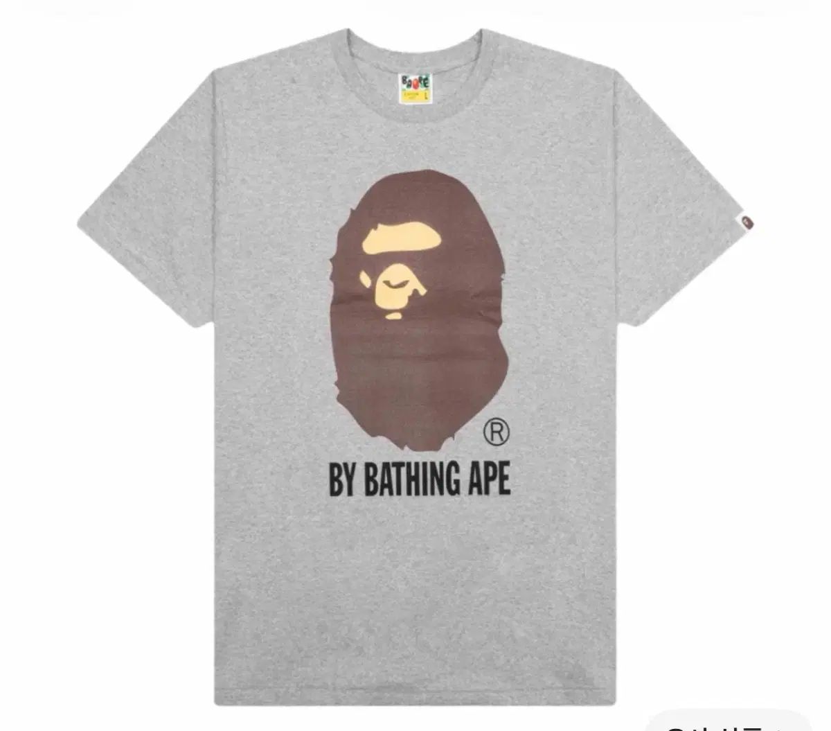 アベイシングエイプ Tシャツ グレー