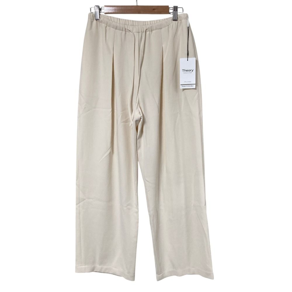 未使用 25SS Theory セオリー ADMIRAL CREPE PLT CASUAL PNT イージー