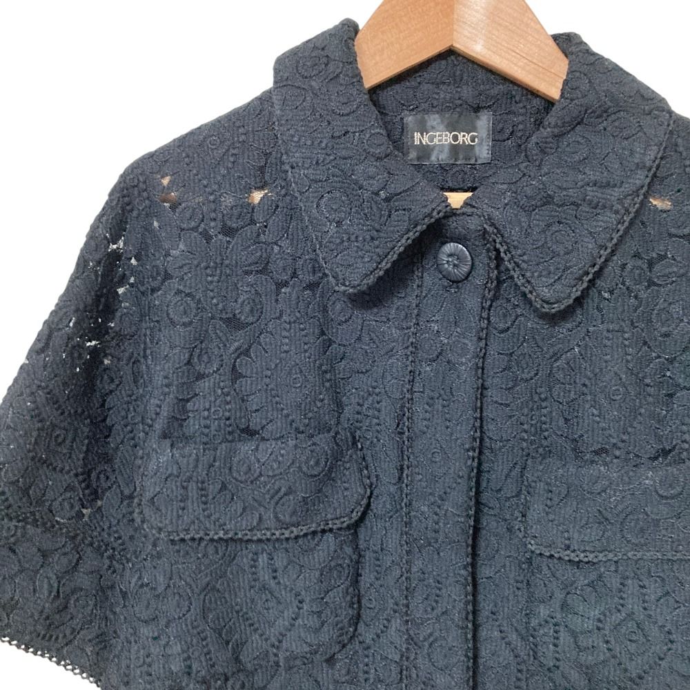 美品 INGEBORG インゲボルグ サンプル品 レース ショートスリーブ