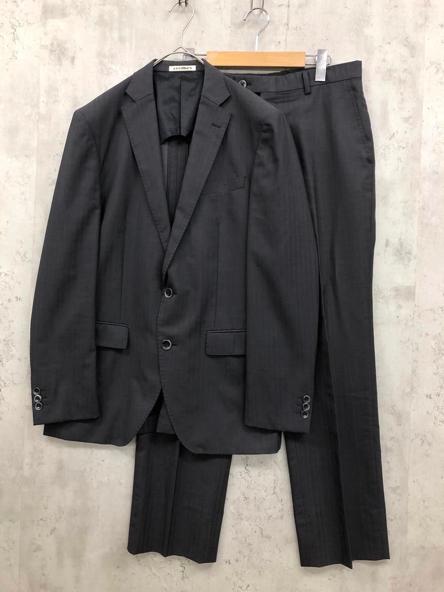 LES MUES レスミューズ ビジネス 上下 セットアップ ジャケット パンツ