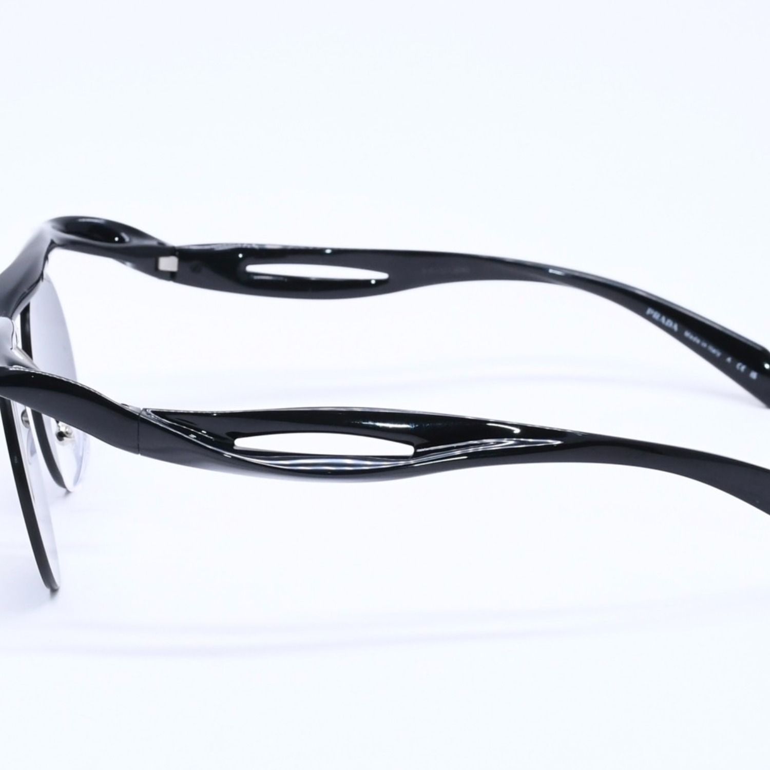 極美品 PRADA プラダ Sunglasses サングラス Morph ラウンドサングラス