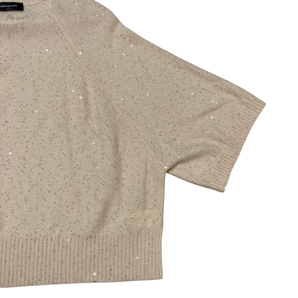 美品 Fabiana Filippi ファビアナフィリッピ カシミヤシルクブレンド