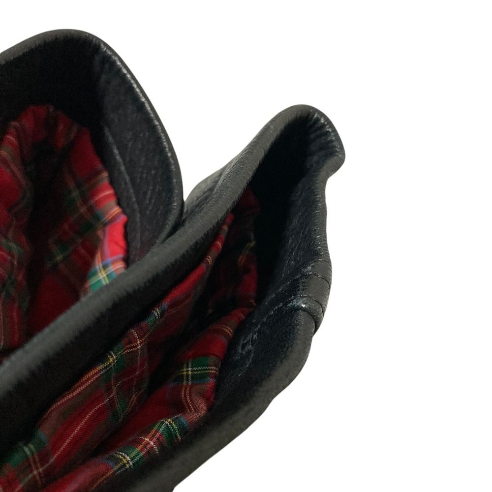 良品 PAPAS パパス ディアスキン レザー ステンカラー ロングコート M