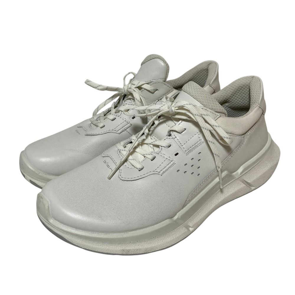 美品 ecco エコー W Biom 2.2 Leather バイオム レザー ローカット