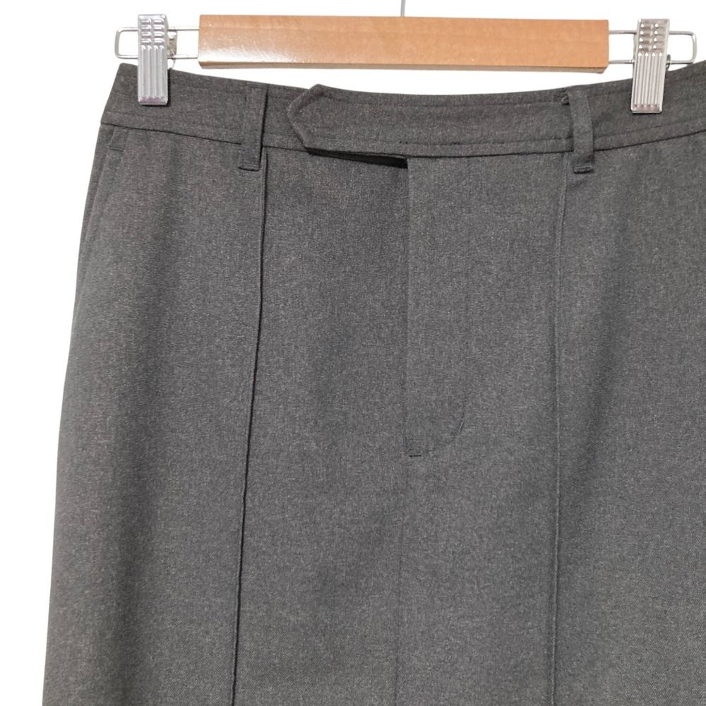 美品 L'AUBE BLANC ローブブラン Front Pin-tuck Pencil Skirt ロング