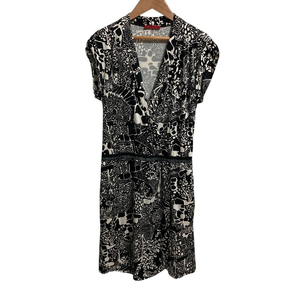 良品 VIVIENNE TAM ヴィヴィアンタム 総柄 シルク カシュクール