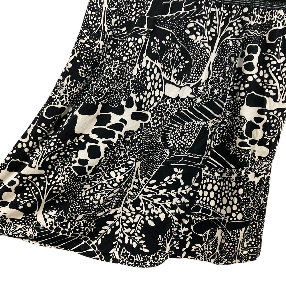 良品 VIVIENNE TAM ヴィヴィアンタム 総柄 シルク カシュクール