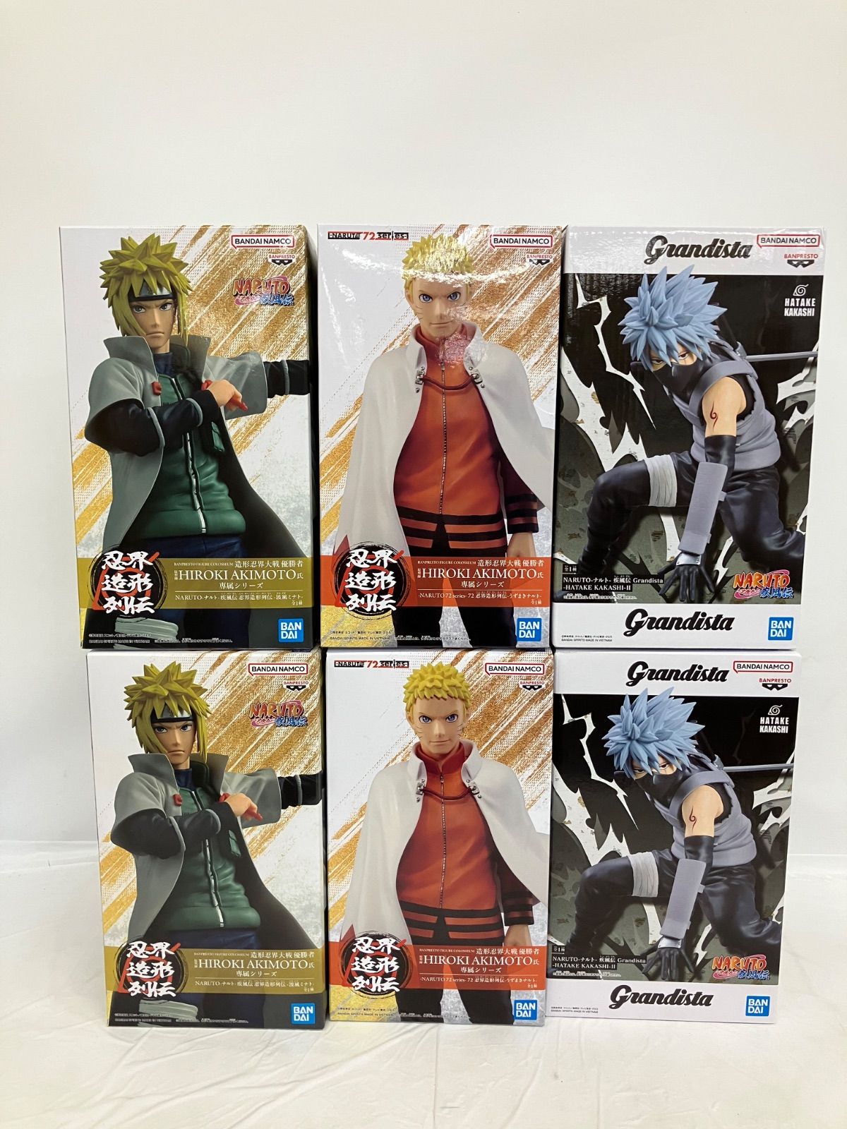 未開封 NARUTO ナルト フィギュア 3種6個セット LF6B48 f101 - メルカリ