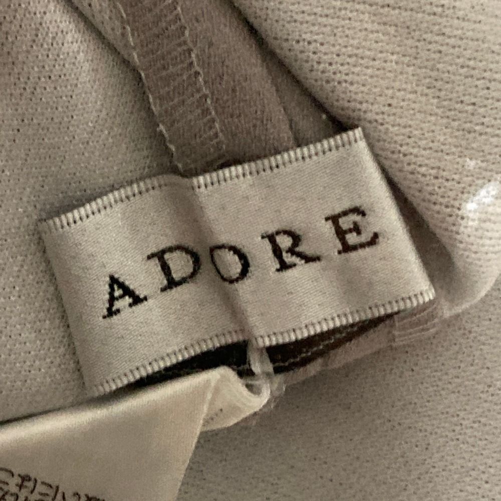 美品 ADORE アドーア クリアボンディングブラウス ノースリーブ プル