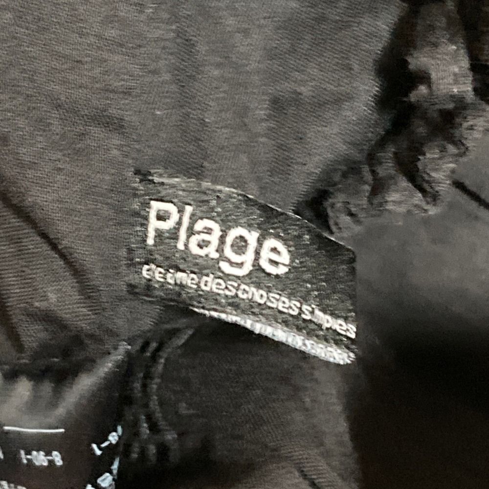 美品 Plage プラージュ Antique like lace スカート サイズ36 ブラック