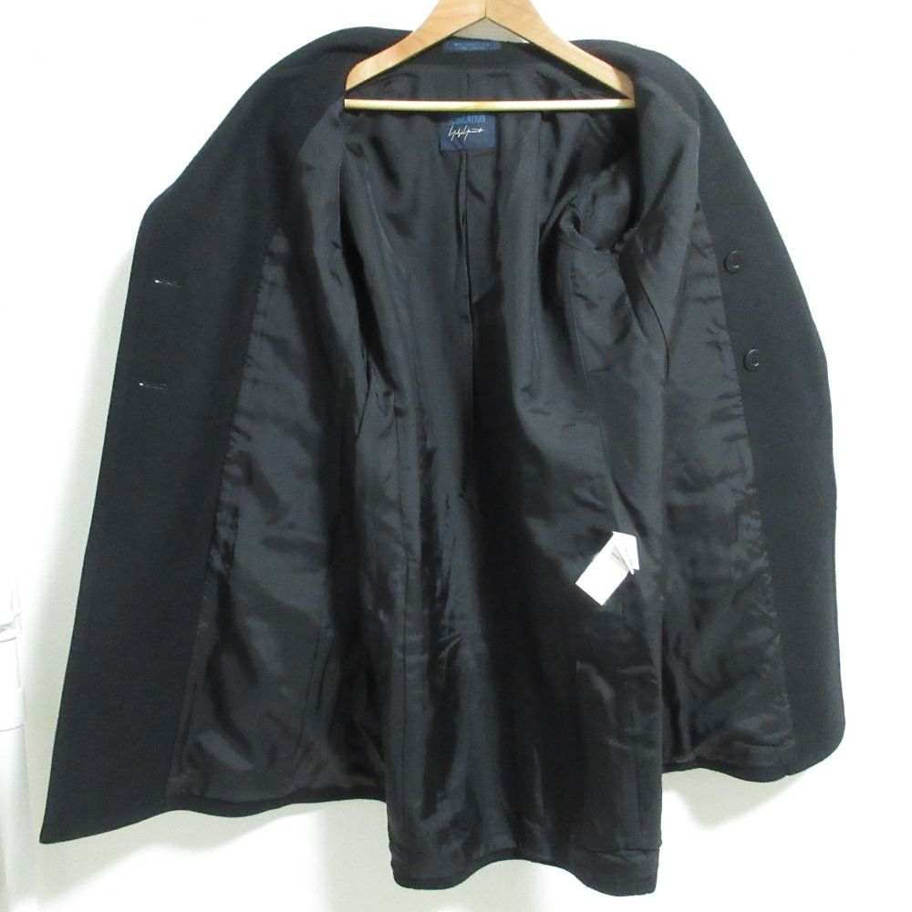 REGULATION ヨウジヤマモト黒 ダッフルコート 美品 REGULATION Yohji Yamamoto レギュレーション ヨウジヤマモト