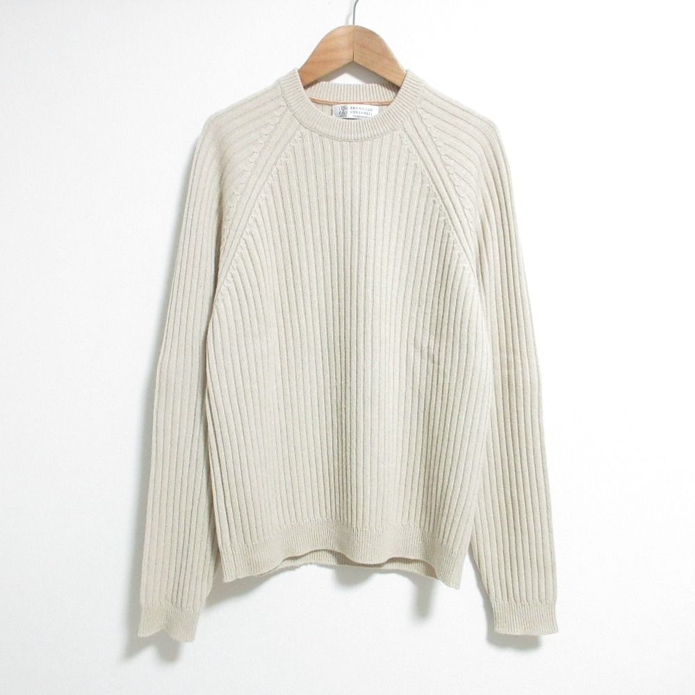 【未着用】BRUNELLO CUCINELLI カシミヤ フード付きセーター 美品 BRUNELLO CUCINELLI ブルネロクチネリ カシミヤ100％ ニット