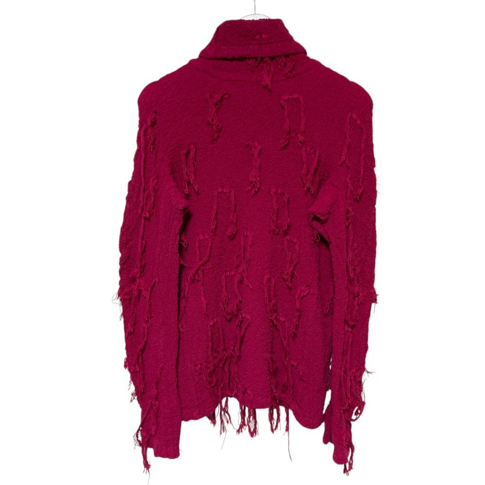 正規品 me ISSEY MIYAKE ミー イッセイミヤケ タートルネック 美品 me ISSEY MIYAKE ミーイッセイミヤケ フリンジ タートルネック