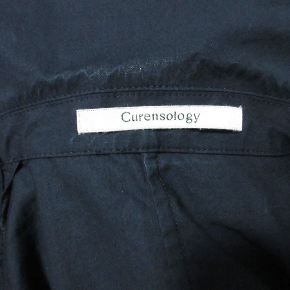 良品 25SS Curensology カレンソロジー サテン ワッシャーシャツ